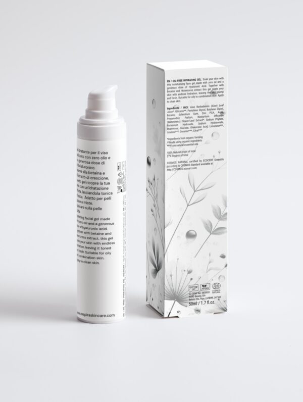 Respira Skincare Gel Idratante senza olio-5