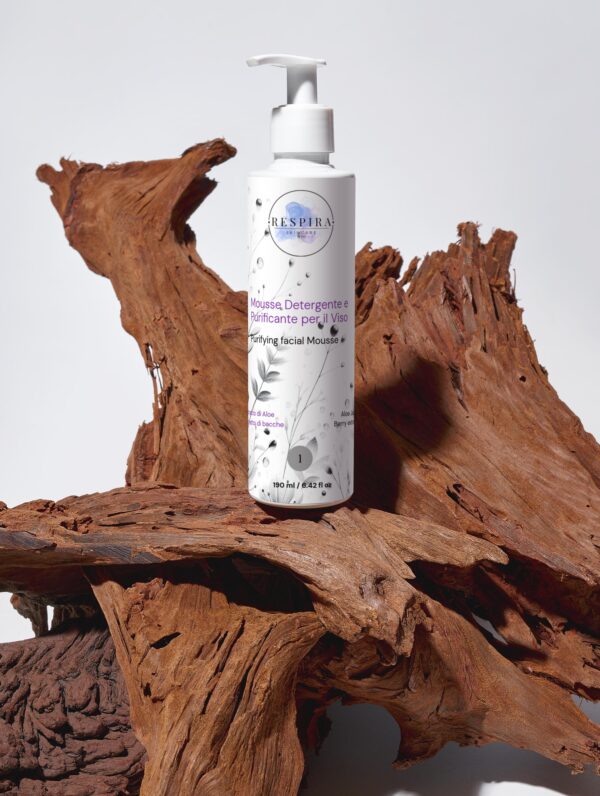 Respira SkinCare Mousse Purificante e Idratante per il Viso-3