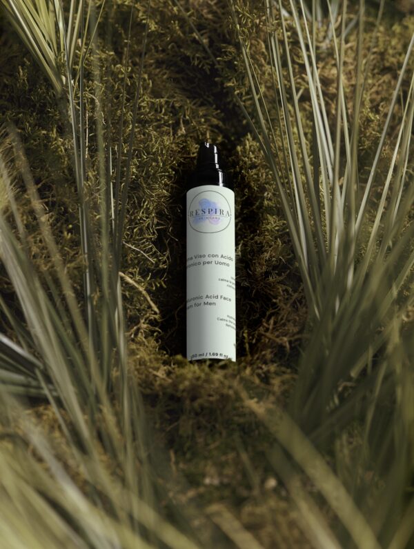 Respira SkinCare Crema Viso con Acido Ialuronico per Uomo