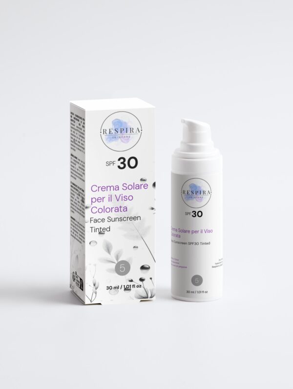 Respira SkinCare Crema Solare Minerale Viso-SPF30-5