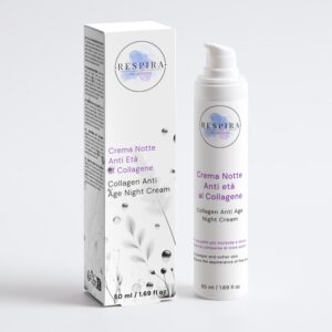 Respira SkinCare Crema Notte Anti Età al Collagene-6