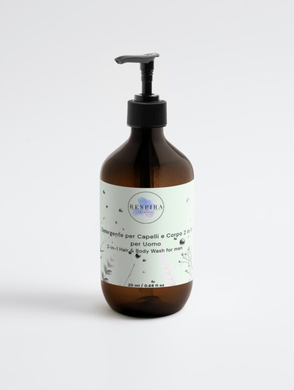 Respira SkinCare Detergente per Capelli e Corpo 2 in 1 per Uomo-4